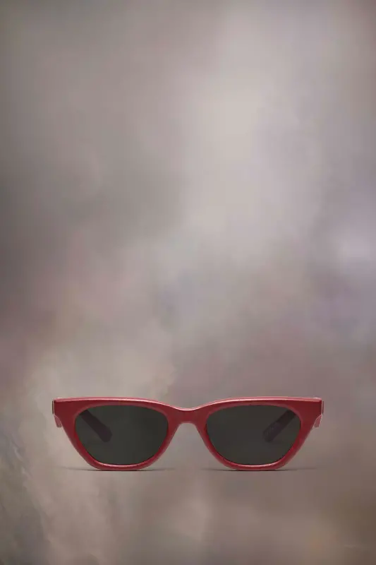 Maison Margiela Red Leather Sunglasses x Gentle Monster​ Red online
