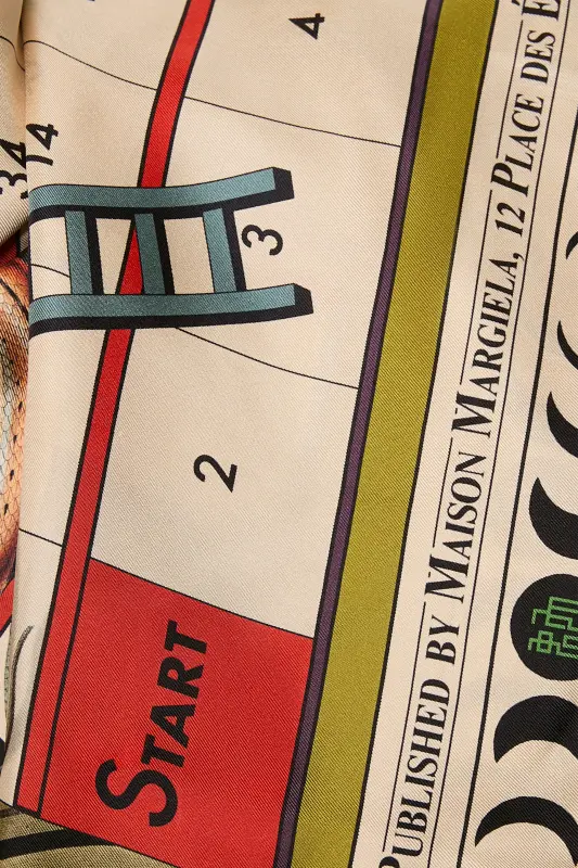 Maison Margiela Year of the Snake Foulard White online