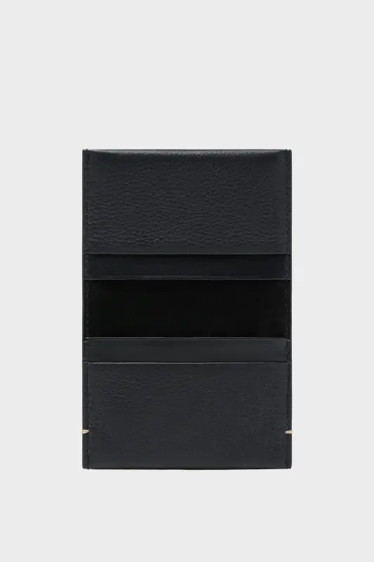 Maison Margiela Black Calf Leather Dress-Age Cardholder Black online