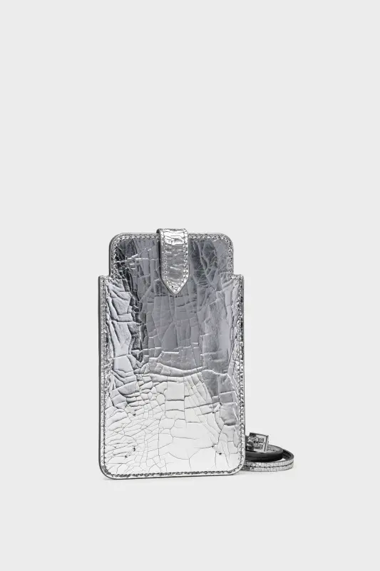 Maison Margiela Designer Phone Bag Mirror Silver online
