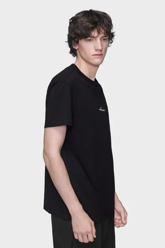 Maison Margiela Distorted Logo T-Shirt Black online