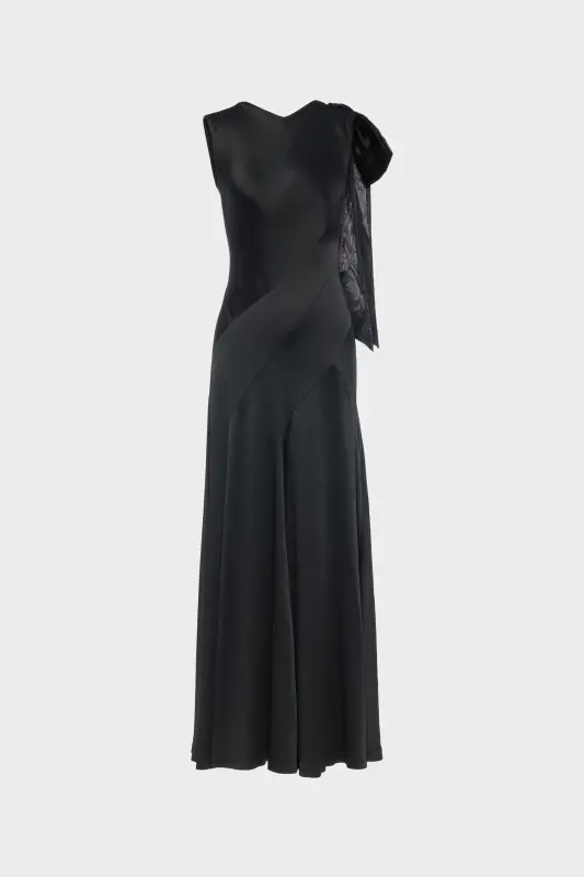 Maison Margiela Bias-cut Evening Gown Black online